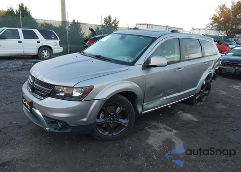 2020 Dodge Journey Crossroad из США, поврежденный, VIN 3C4PDCGB5LT267475
